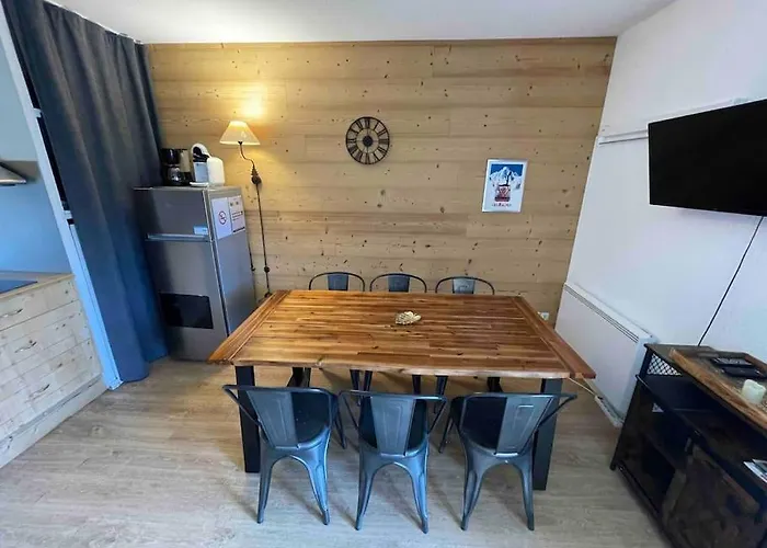 App 4-6 Pers Avec 1 Place Garage 100m Pistes Plein Centre Apartamento *