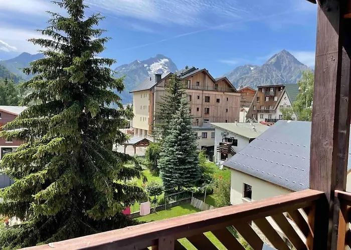 App 4-6 Pers Avec 1 Place Garage 100m Pistes Plein Centre Apartamento Les Deux Alpes