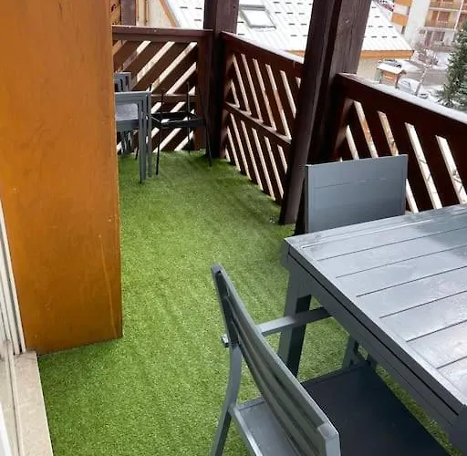 Apartamento App 4-6 Pers Avec 1 Place Garage 100m Pistes Plein Centre Les Deux Alpes