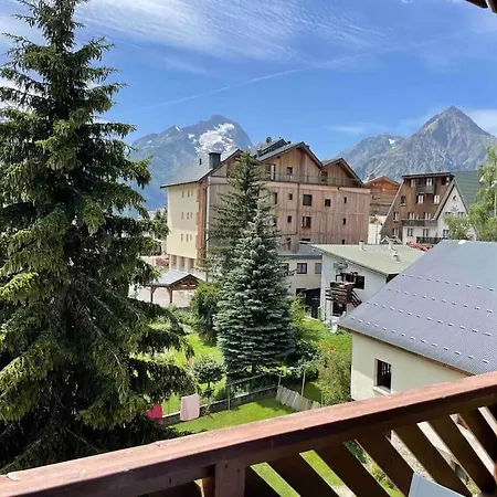 App 4-6 Pers Avec 1 Place Garage 100m Pistes Plein Centre Апартаменты Ле дез Альп