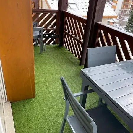 Apartamento App 4-6 Pers Avec 1 Place Garage 100m Pistes Plein Centre Les Deux Alpes