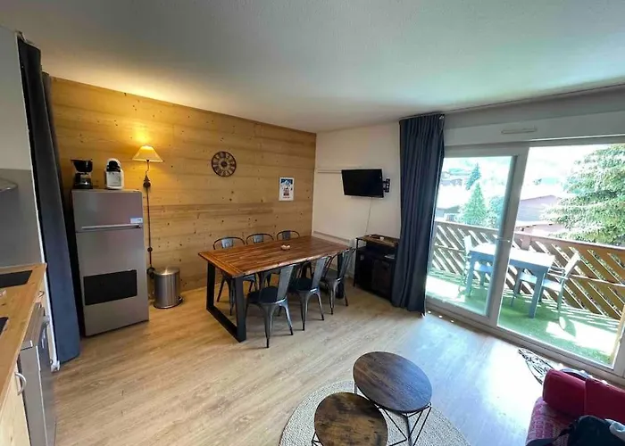 Daire App 4-6 Pers Avec 1 Place Garage 100m Pistes Plein Centre Les Deux Alpes